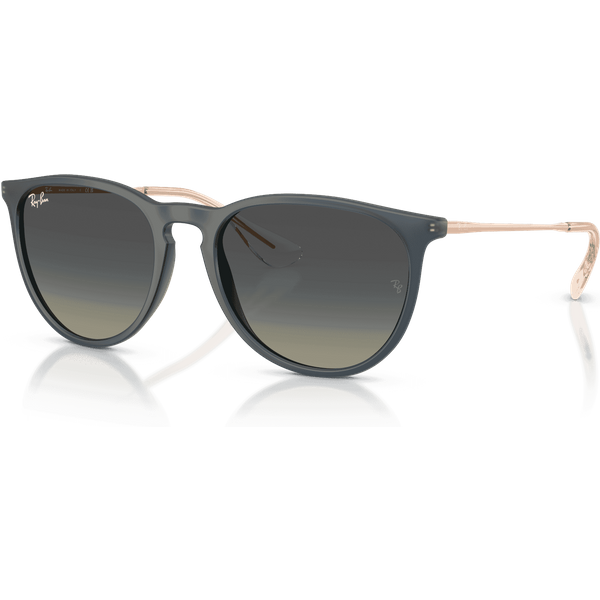 Ray-Ban Erika RB4171 Women's Sunglasses 681311 Rubber Blue/Gradient Grey