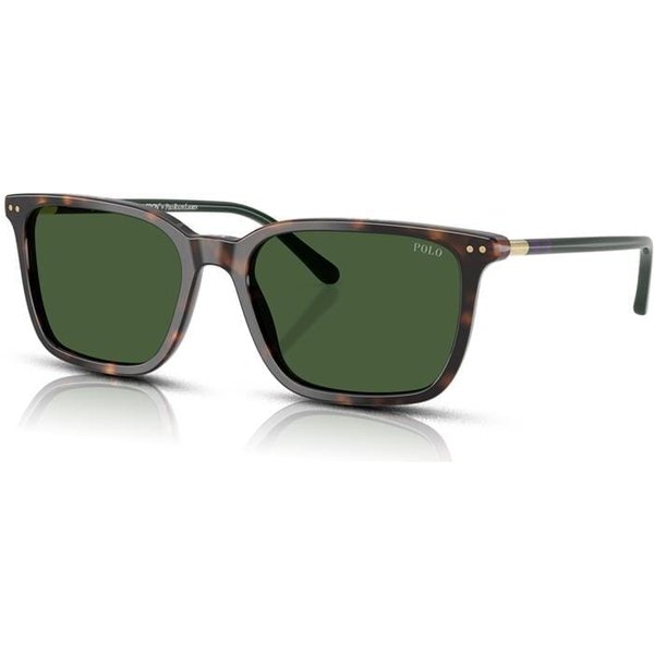 Polo Ralph Lauren PH4226 Men's Sunglasses 567371 Shiny Dark Havana/Bottle Green Wimbledon Edition