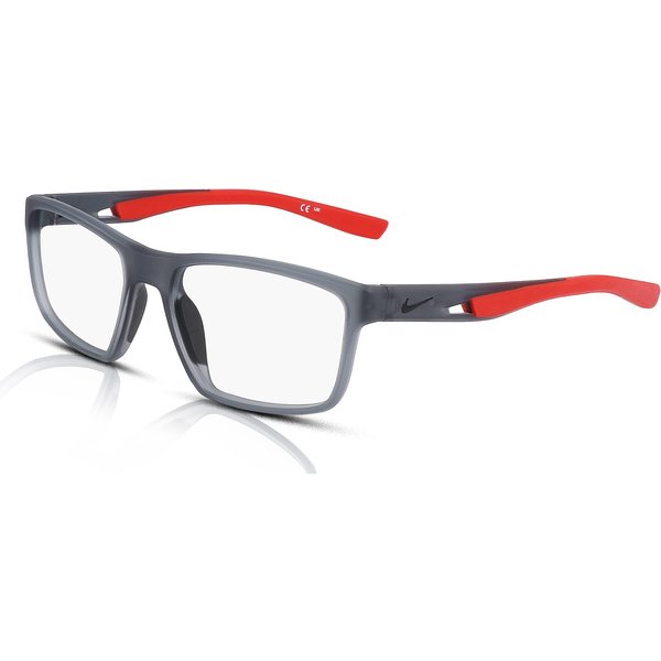 Nike NK7015 Glasses 034 Matte Dark Grey/University Red
