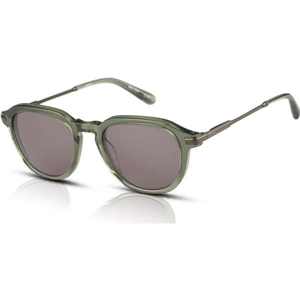 Barbour BAS-3107 Men's Sunglasses 107 Green Crystal / Gun