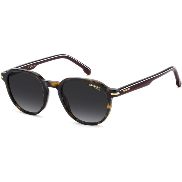 Carrera 376/S Men's Sunglasses 086/9O Havana/Dark Grey Shaded