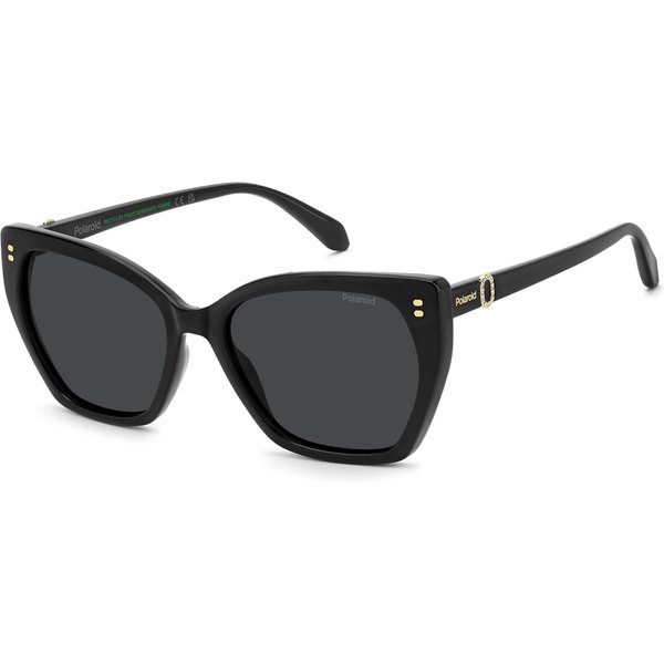 Polaroid PLD 4198/S/X Women's Sunglasses 807/M9 Black/Grey Polarized
