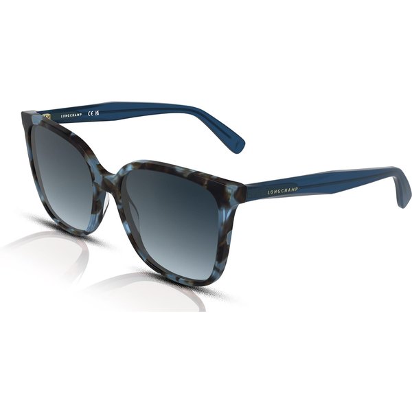 Longchamp LO807S Women's Sunglasses 438 Azure Havana