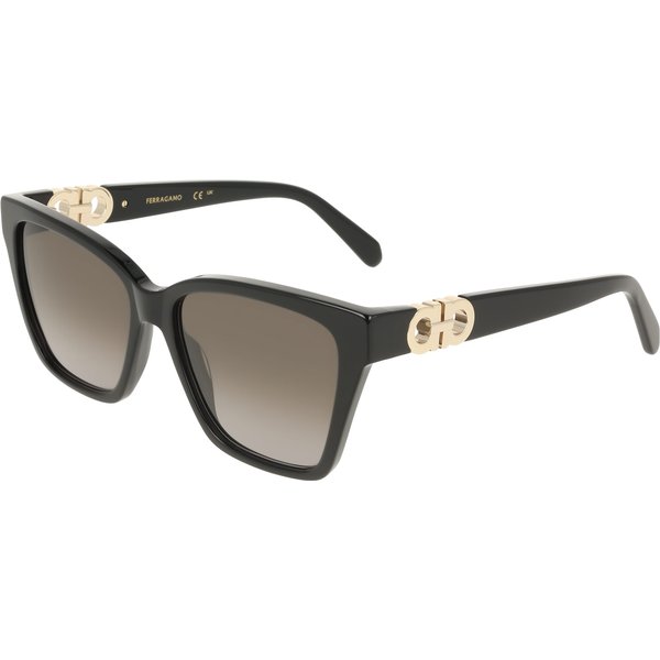 Ferragamo SF2110S Women's Sunglasses 001 Black