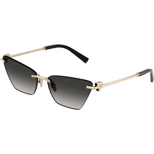 Tiffany & Co. TF3120 Women's Sunglasses 62413C Pale Gold/Grey Gradient