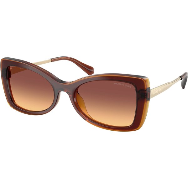 Michael Kors Malaga MK2272U Women's Sunglasses 311378 Dark Brown/Brown Gradient