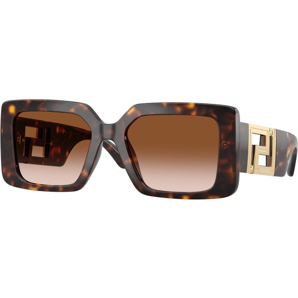 Versace VE4505U Women's Sunglasses 108/13 Havana/Brown Gradient