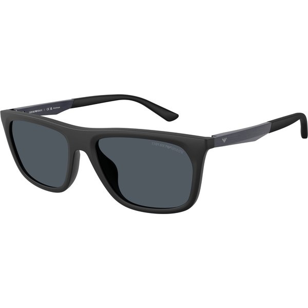 Emporio Armani EA4272U Men's Sunglasses 637387 Matte Black/Dark Grey