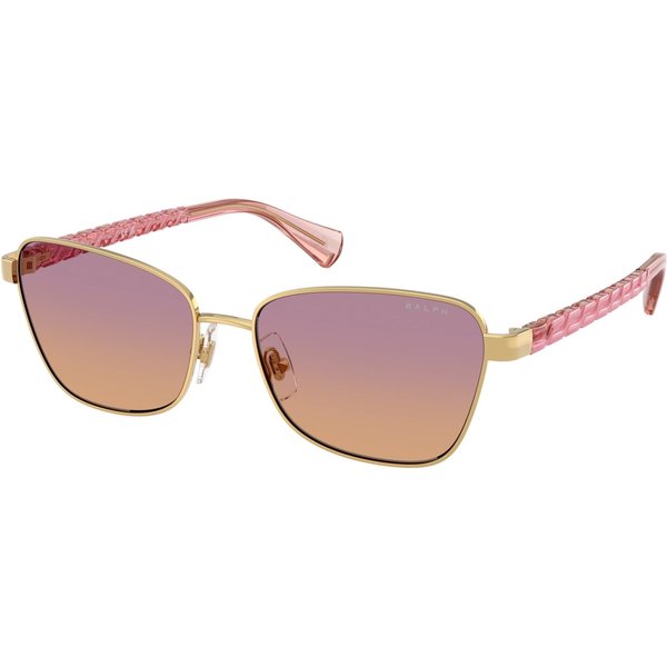 Ralph by Ralph Lauren RA4149 Women's Sunglasses 949178 Shiny Gold/Rose Gradient