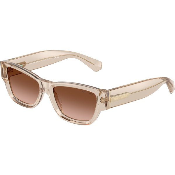 Tiffany & Co. TF4265U Women's Sunglasses 84453B Crystal Beige/Brown Gradient