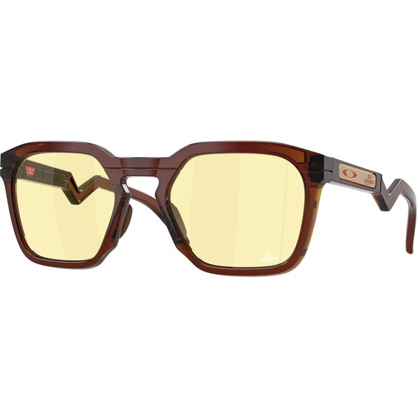 Oakley HSTN SQ OO9533 Sunglasses 953310 Dark Amber/Prizm Gaming 2.0