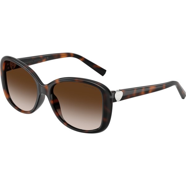 Tiffany & Co. TF4257U Women's Sunglasses 80153B Havana/Brown Gradient
