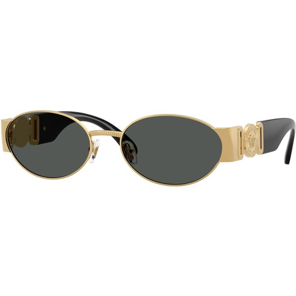 Versace VE2299 Men's Sunglasses 100287 Gold/Dark Grey