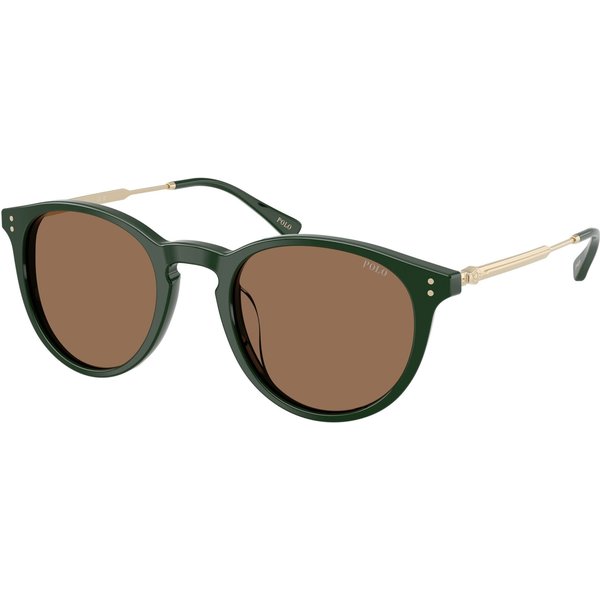 Polo Ralph Lauren PH4239U Men's Sunglasses 614073 Solid Green/Dark Brown
