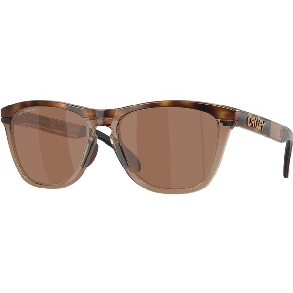 Oakley Frogskins Range XL OO9503 Sunglasses 950302 Brown Tortoise/Brown Smoke/Prizm Tungsten Polarized