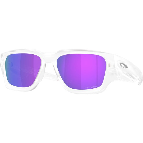 Oakley Instagator OO9514 Men's Sunglasses 951406 Matte Clear/Prizm Violet