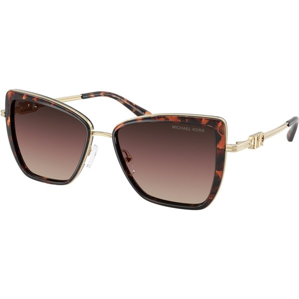 Michael Kors Sea Island MK1178 Women's Sunglasses 4031E2 Luggage Tortoise/Brown Gradient