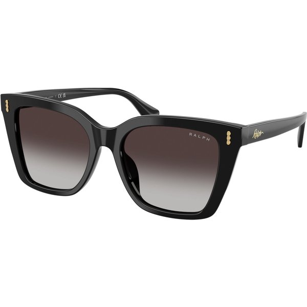 Ralph by Ralph Lauren RA5349U Women's Sunglasses 50018G Shiny Black/Grey Gradient