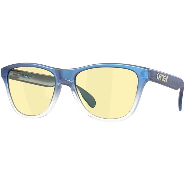 Oakley Frogskins S OO9508 Sunglasses 950807 Matt Cyan/Blue/Clear Shift Fade/Prizm Gaming 2.0