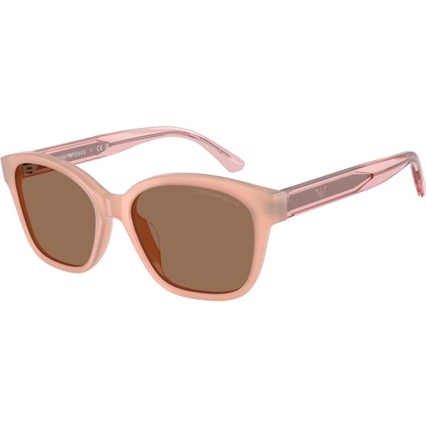 Emporio Armani Kids 0EK4009U Kids's Sunglasses 638773 Shiny Opal Pink/Dark Brown