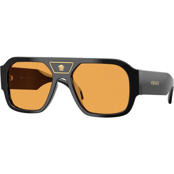 Versace VE4508U Men's Sunglasses GB1/7 Black/Orange