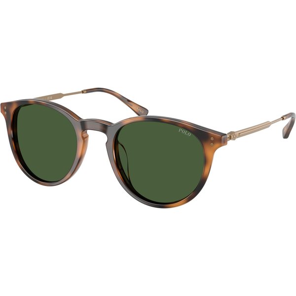 Polo Ralph Lauren PH4239U Men's Sunglasses 500371 Shiny Red Havana/Dark Green