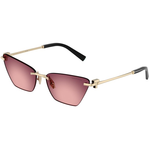 Tiffany & Co. TF3120 Women's Sunglasses 62428H Pale Gold/Pink/Violet