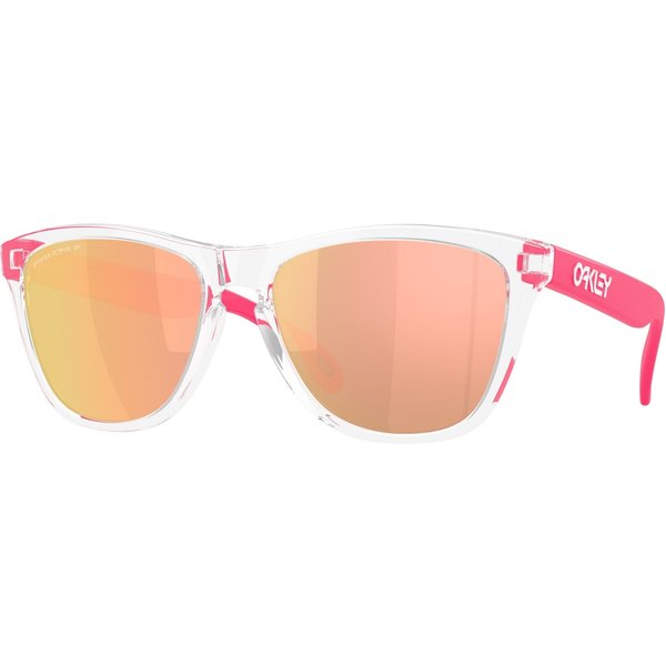 Oakley Frogskins OO9013 Men's Sunglasses 9013M9 Clear/Prizm Rose Gold Polarized