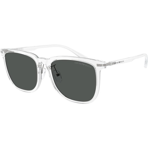 Emporio Armani EA4255D Sunglasses 634487 Shiny Crystal/Dark Grey