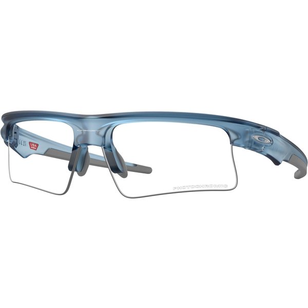Oakley Bisphaera Speed OO9534 Sunglasses 953407 Matte Trans Stonewash/Clear to Black Iridium Photochromic