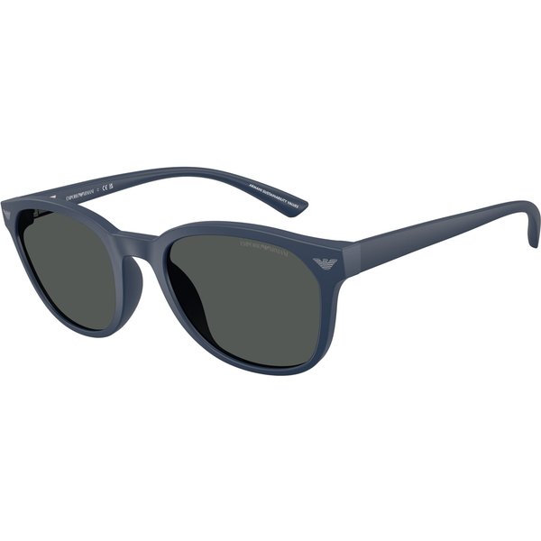 Emporio Armani EA4225U Men's Sunglasses 618587 Matte Navy Blue/Dark Grey