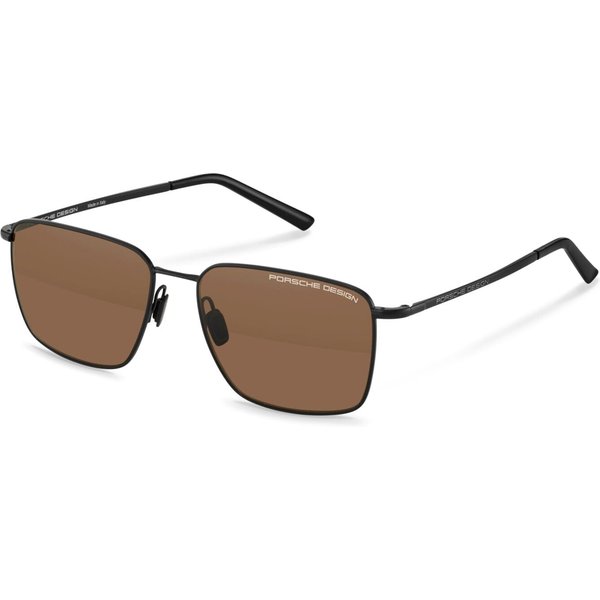 Porsche Design P86001 Men's Sunglasses A569 Black/Brown