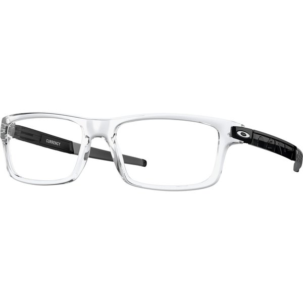 Oakley Currency OX8026 Men's Glasses 802614 Polished Clear