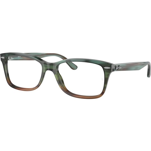 Ray-Ban RX5428 Glasses 8252 Striped Blue Gradient Green