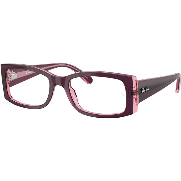 Ray-Ban Miriam RX5434 Women's Glasses 8364 Violet On Transparent Pink
