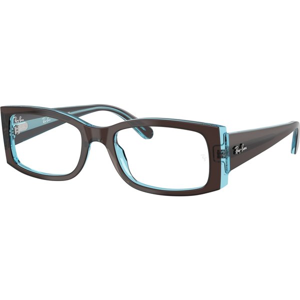 Ray-Ban Miriam RX5434 Women's Glasses 8366 Brown On Transparent Blue
