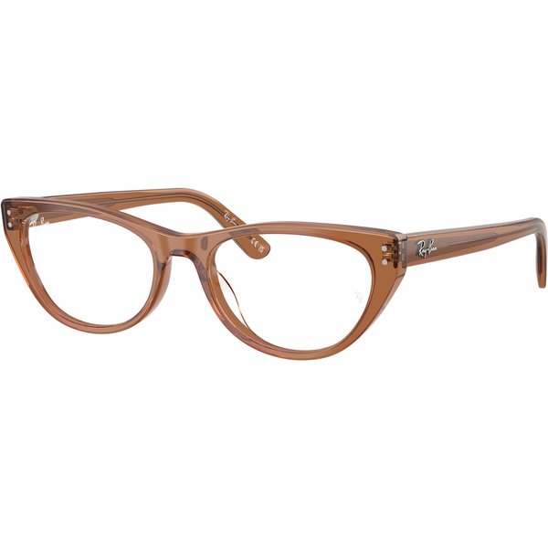 Ray-Ban RX5449D Women's Glasses 8201 Transparent Brown
