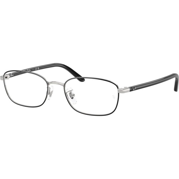 Ray-Ban RX6551D Glasses 2861 Black & Silver
