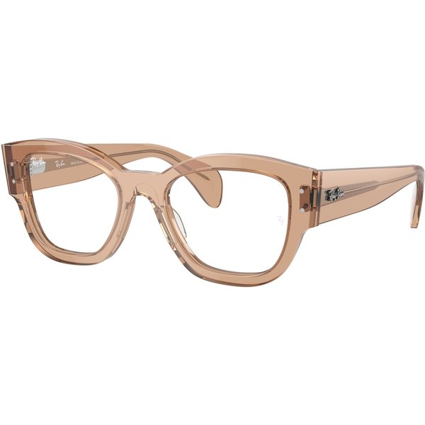 Ray-Ban Jorge RX7681V Glasses 8353 Transparent Light Brown