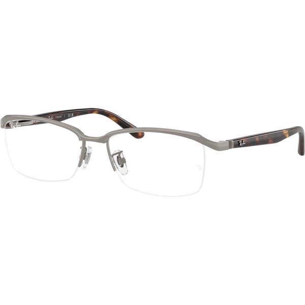 Ray-Ban RX8779D Glasses 1252 Brushed Gunmetal