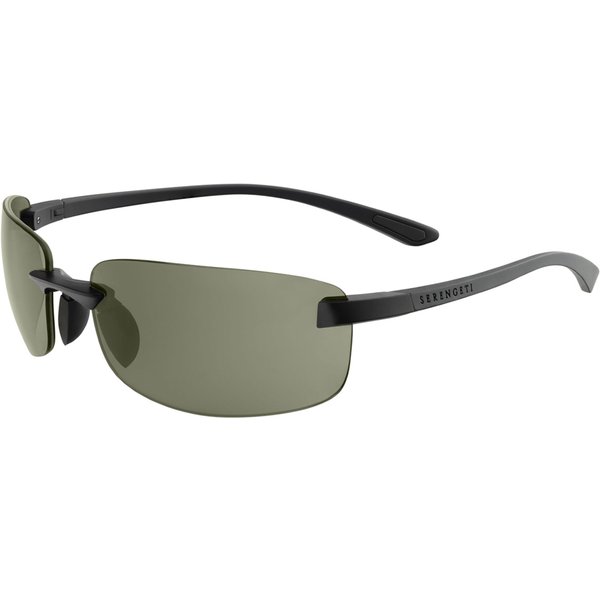 Serengeti Rick SS755001 Sunglasses Matte Black/Trivex Polarized 555nm