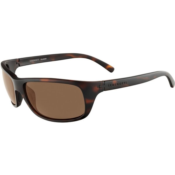 Serengeti Bormio SS009008 Sunglasses Matte Tortoise/Brown Mineral Polarised Drivers