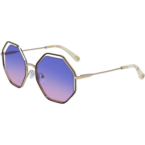 Chloé CE132S Women's Sunglasses 870 Havana/Purple