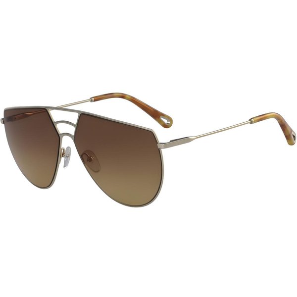 Chloè Ricky CE139S Women's Sunglasses 805 Gold/Burnt Orange