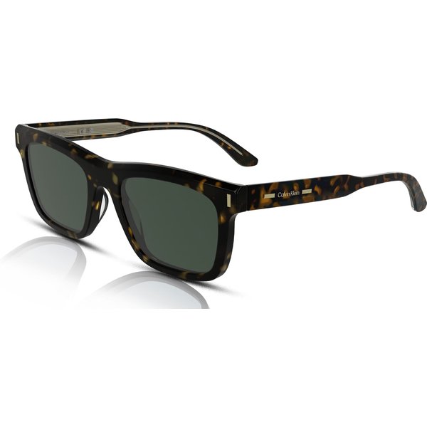 Calvin Klein CK25506S Men's Sunglasses 235 Dark Havana/Green