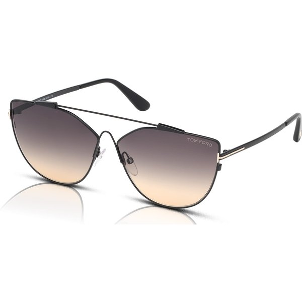 Tom Ford Jacquelyn-02 FT0563 Women's Sunglasses 01B Black/Grey