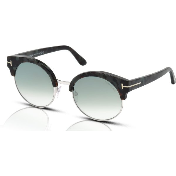 Tom Ford Alissa-02 FT0608 Women's Sunglasses 55X Coloured Havana/Blue