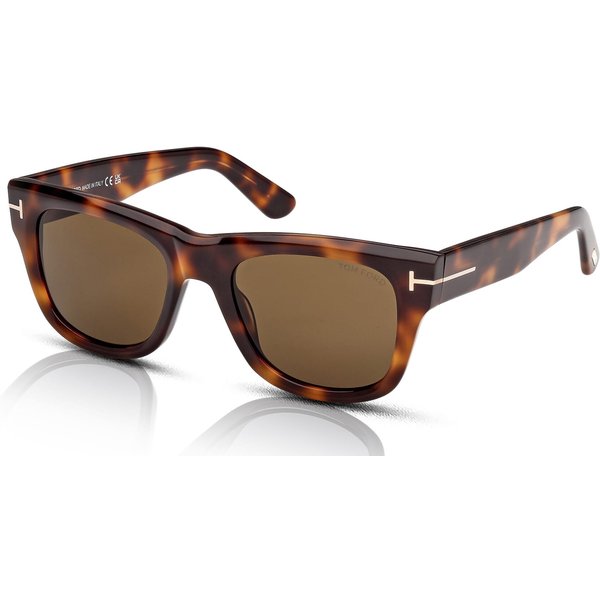 Tom Ford Finn-02 FT1304 Men's Sunglasses 53E Blonde Havana/Brown