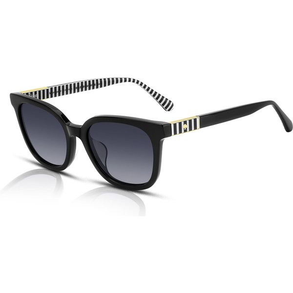 Kate Spade Jorja 2/F/S Women's Sunglasses 807/9O Black/Dark Grey Gradient