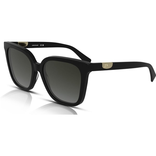 Longchamp LO772S Women's Sunglasses 001 Black/Grey